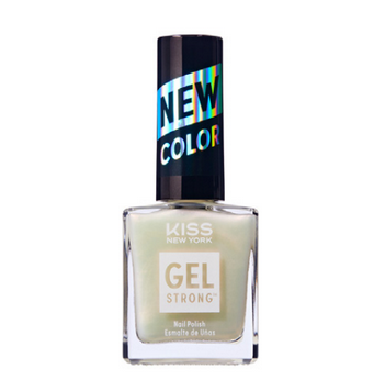 KISS New York Gel Strong Nail Polish, High-Gloss Salon Shine Long-Wear Liquid Lacquer - KNP KISS NEW YORK PROFESSIONAL