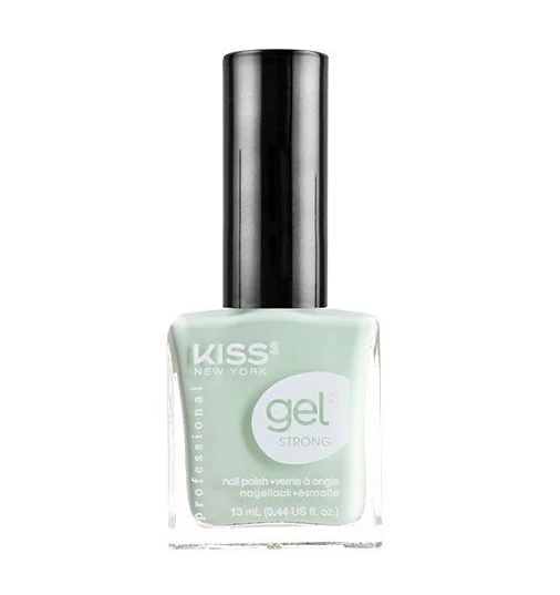 KISS New York Gel Strong Nail Polish, High-Gloss Salon Shine Long-Wear Liquid Lacquer - KNP KISS NEW YORK PROFESSIONAL