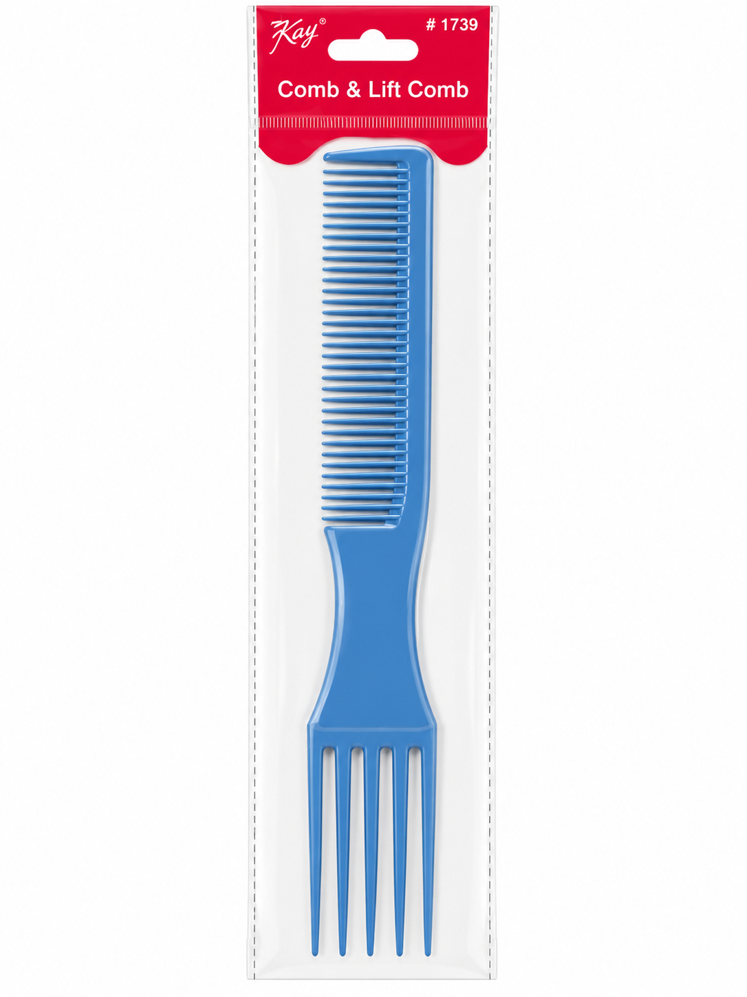 Kay #1739 Comb & Lift Comb in blue