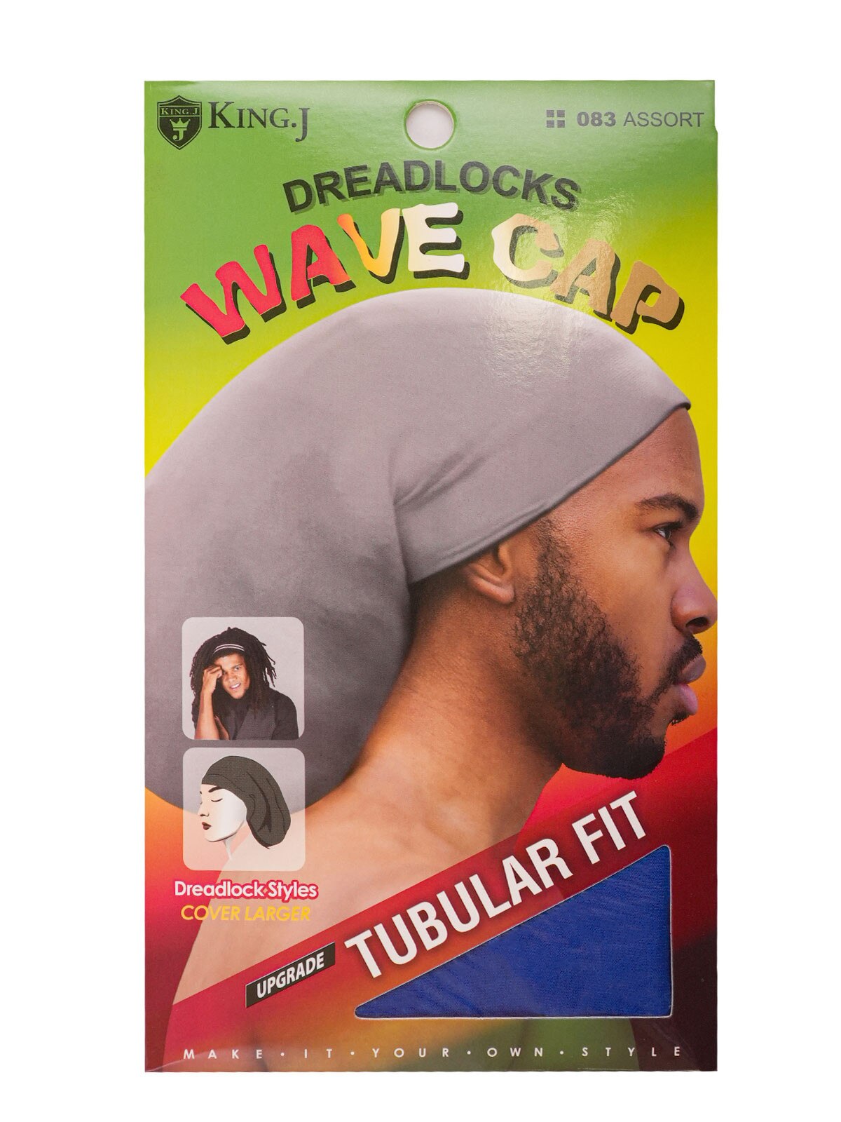 King.J Dreadlocks Wave Cap #083 official supplier product image