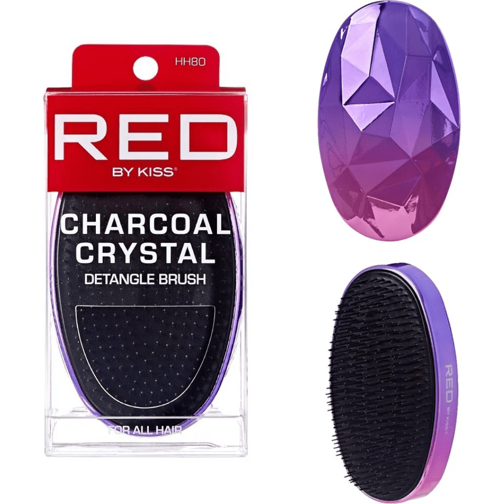 RED by KISS HH80 Charcoal Crystal Detangle Brush