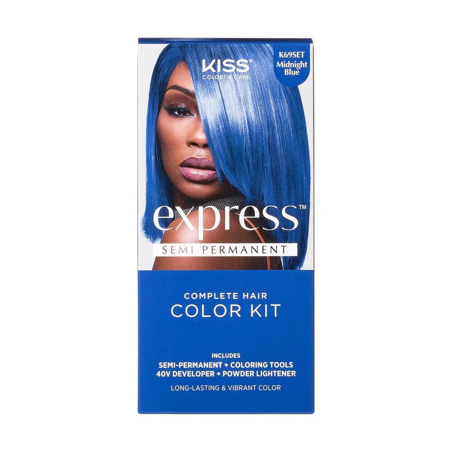 KISS EXPRESS HAIR COLORING KIT (PC) - MULTIPLE COLORS