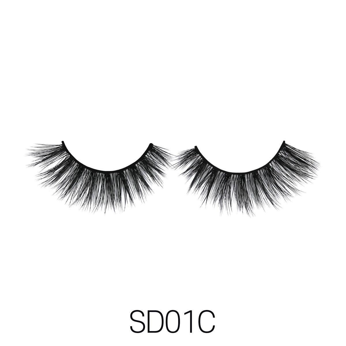La Flare 3D Faux Mink Lashes style LFSD01C