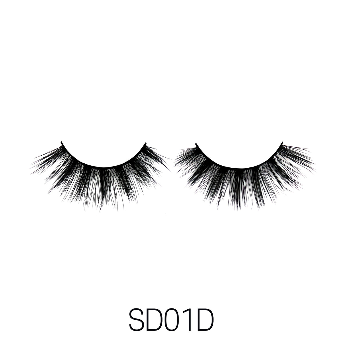 La Flare 3D Faux Mink Lashes style LFSD01D