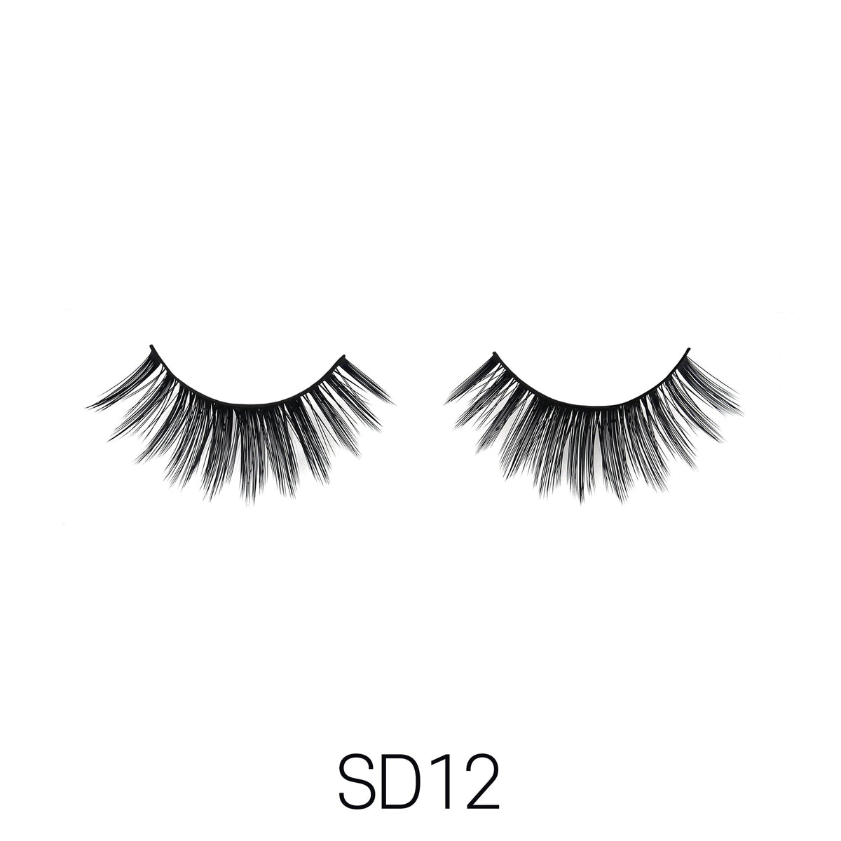 La Flare 3D Faux Mink Lashes style LFSD12