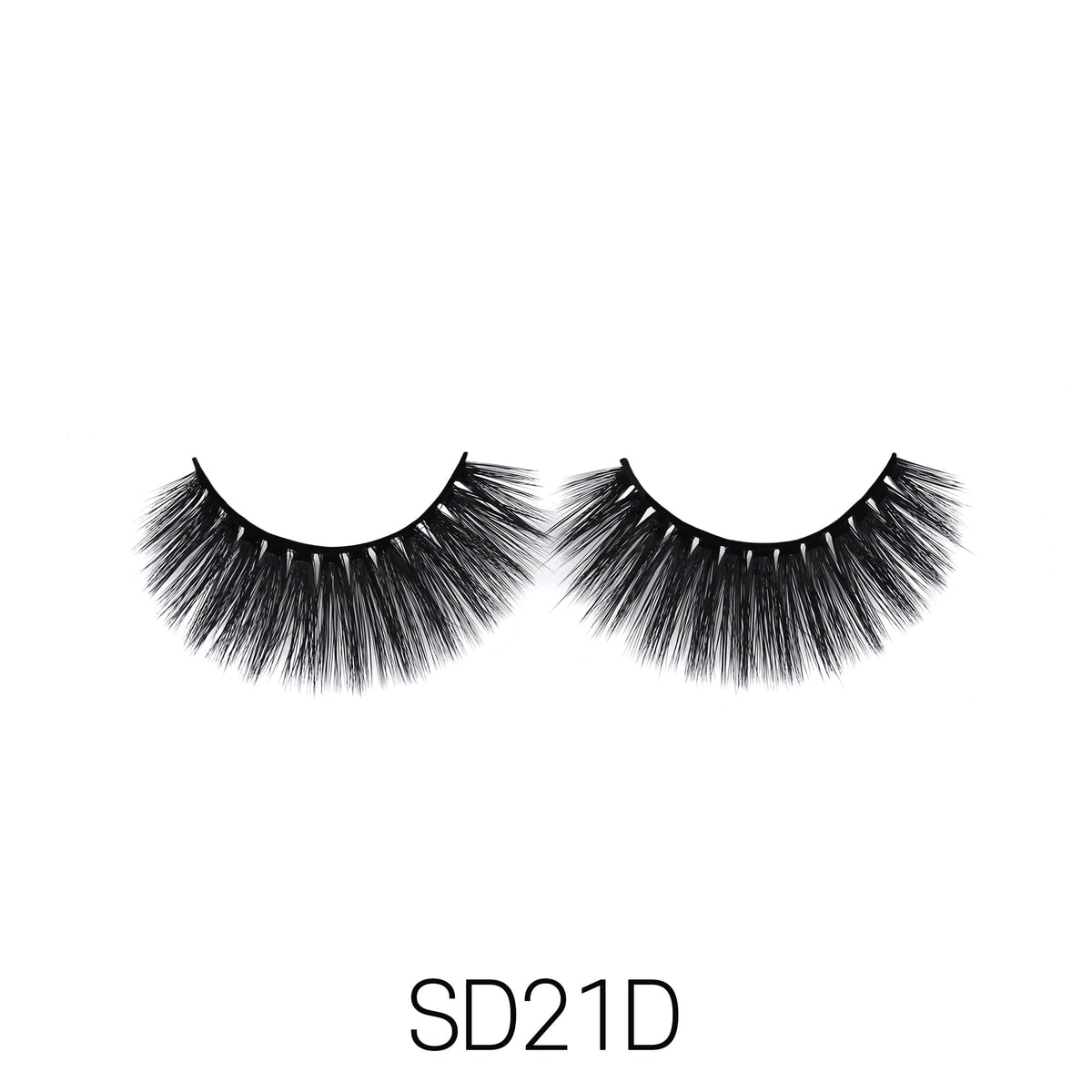 La Flare 3D Faux Mink Lashes style LFSD21D