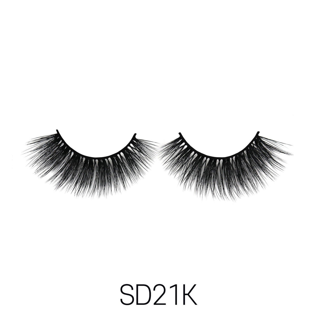La Flare 3D Faux Mink Lashes style LFSD21K