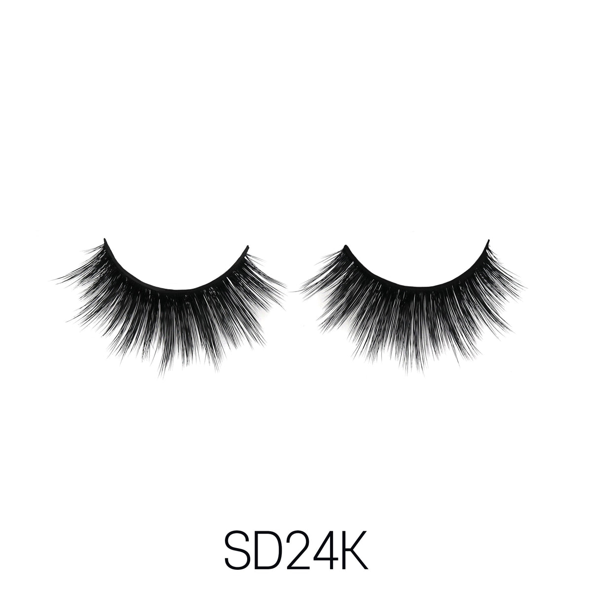 La Flare 3D Faux Mink Lashes style LFSD24K
