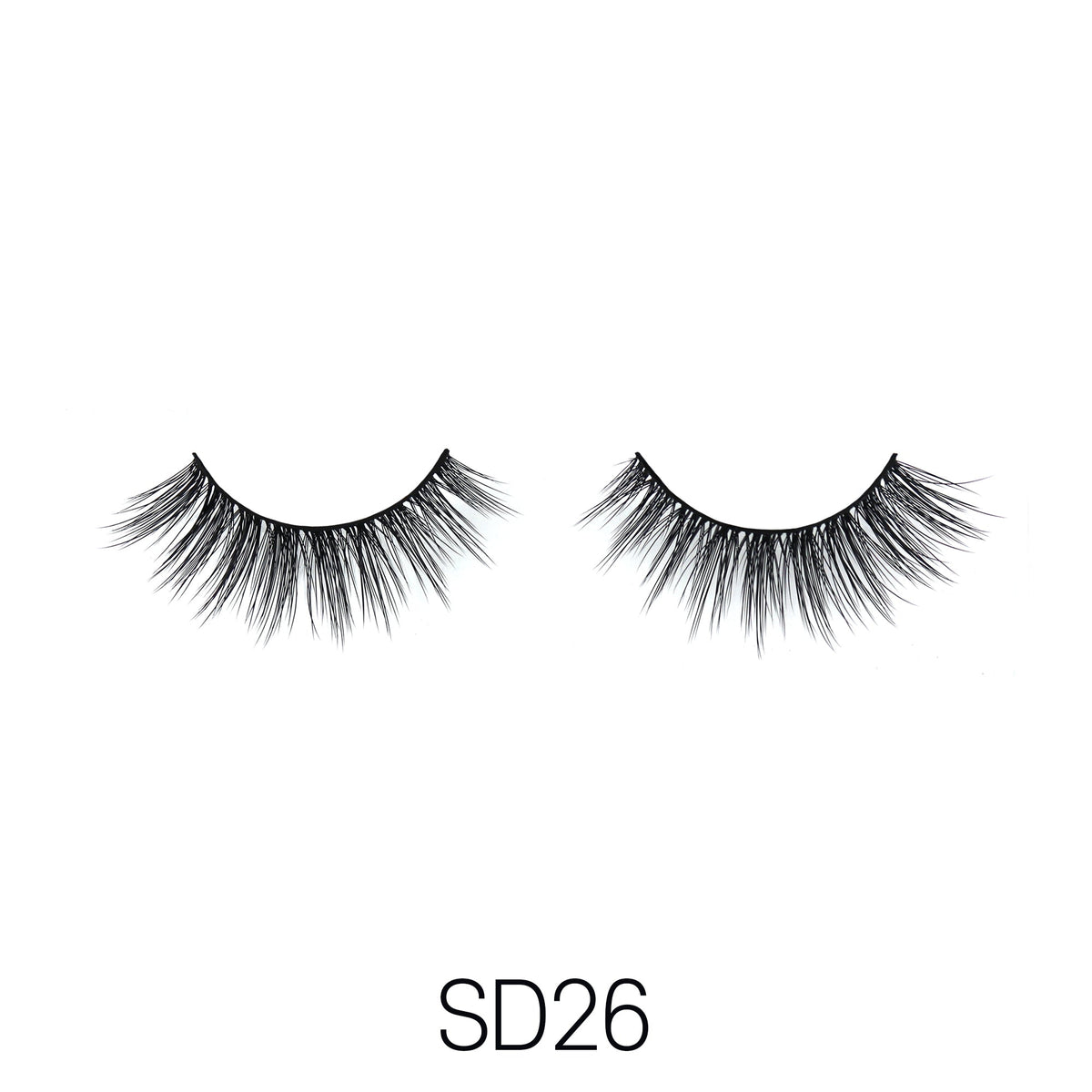 La Flare 3D Faux Mink Lashes style LFSD26