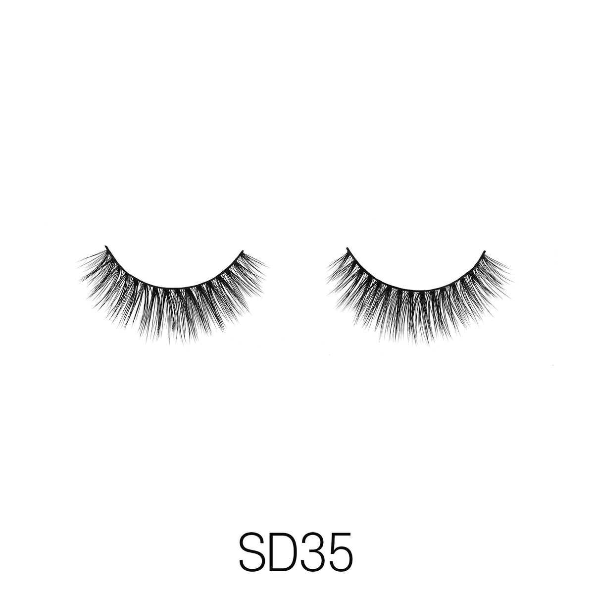 La Flare 3D Faux Mink Lashes style LFSD35