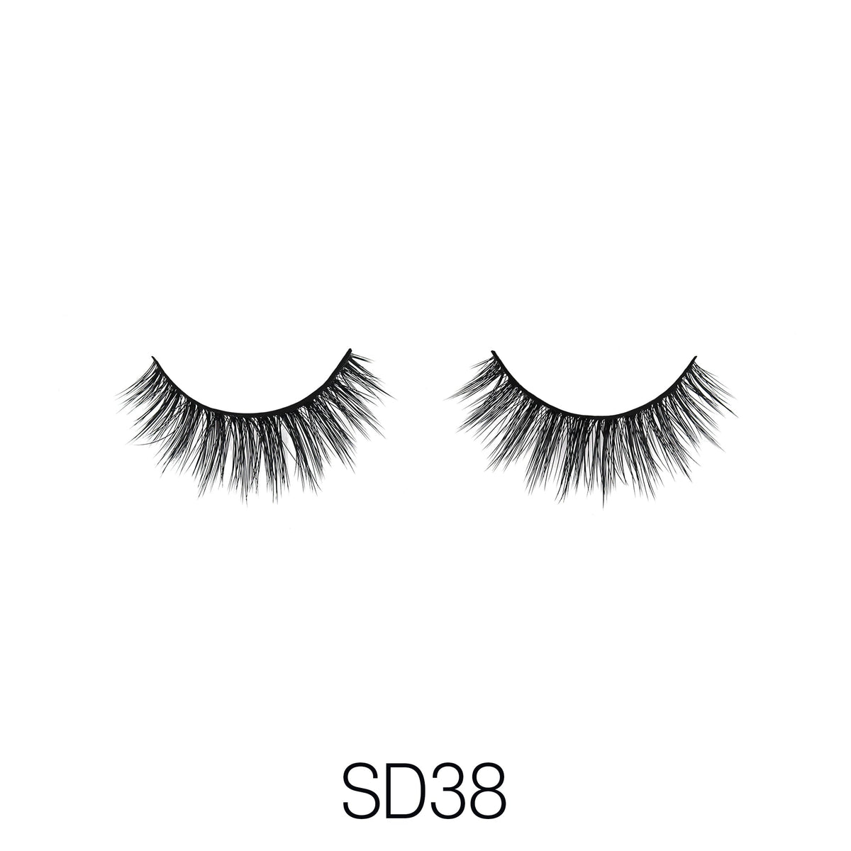 La Flare 3D Faux Mink Lashes style LFSD38