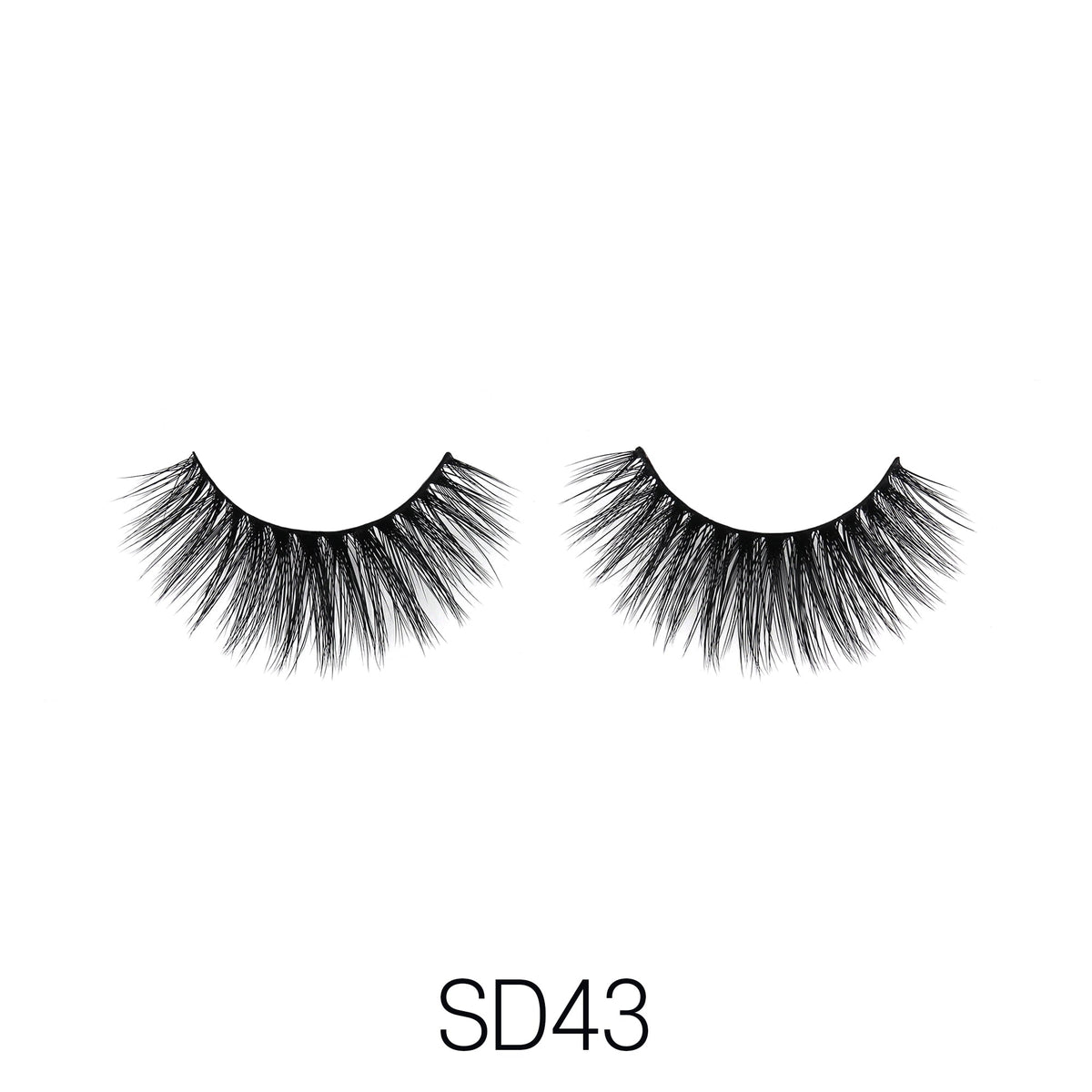 La Flare 3D Faux Mink Lashes style LFSD43