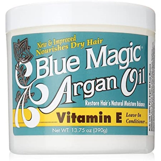 Blue Magic Argan Oil Vitamin E Leave-In Conditioner 13.75oz