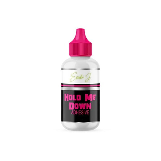 Ericka J. Hold Me Down Watermelon adhesive bottle with pink cap