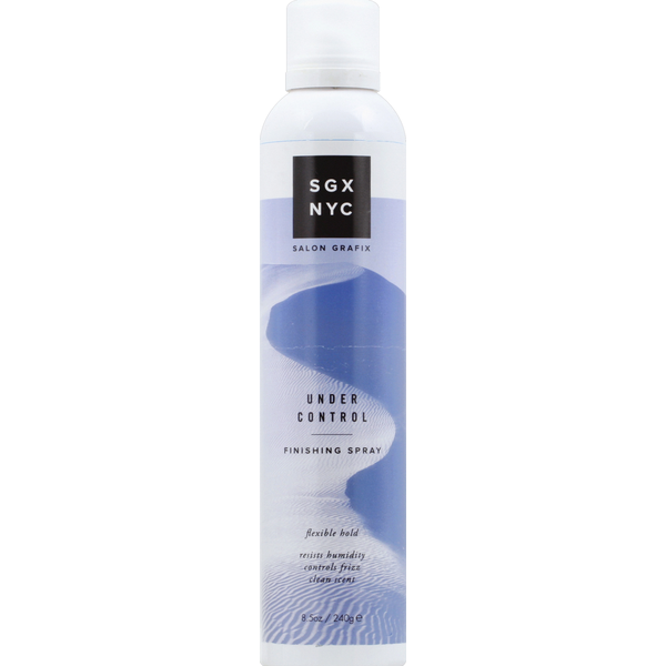Front of SGX NYC Finishing Spray, Under Control, image 1 of 4
