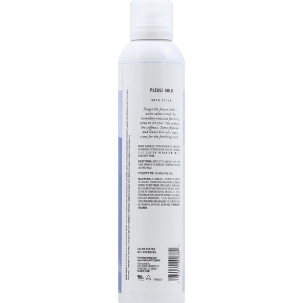 Back of SGX NYC Finishing Spray, Under Control, image 4 of 4