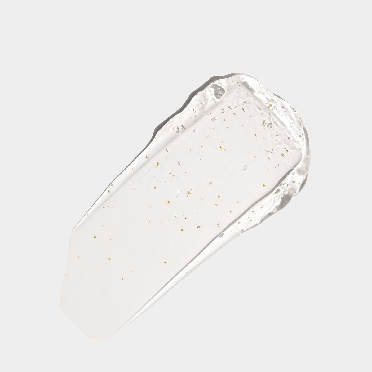 Nicka K 24K Gold Lip Gloss, Gold clear gloss swatch