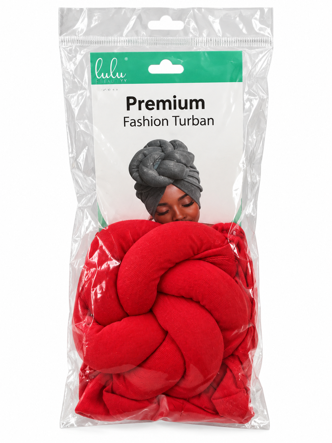 Lulu Beauty Premium Fashion Turban in Red