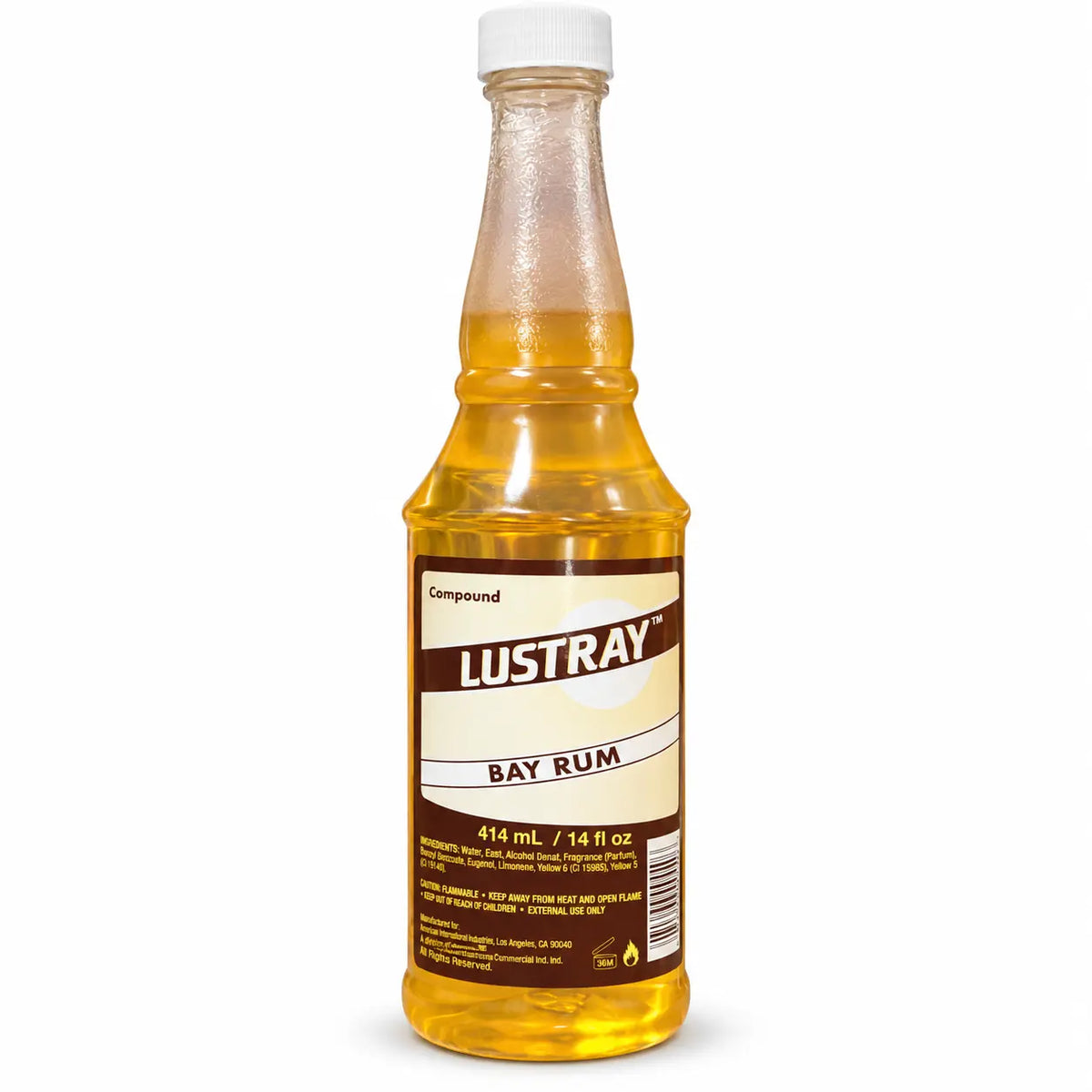 Lustray Bay Rum Compound 14 fl oz bottle