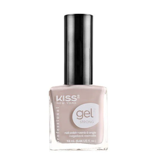KISS New York Gel Strong Nail Polish, High-Gloss Salon Shine Long-Wear Liquid Lacquer - KNP KISS NEW YORK PROFESSIONAL