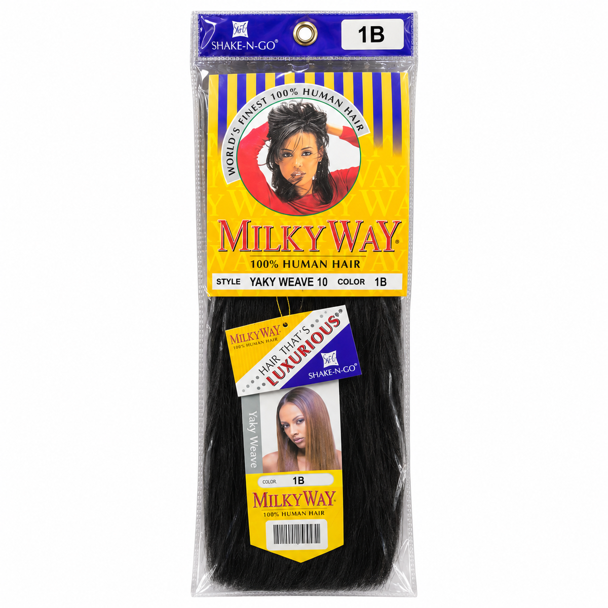 Milky Way Yaky 10 inch, color 1B, full retail package