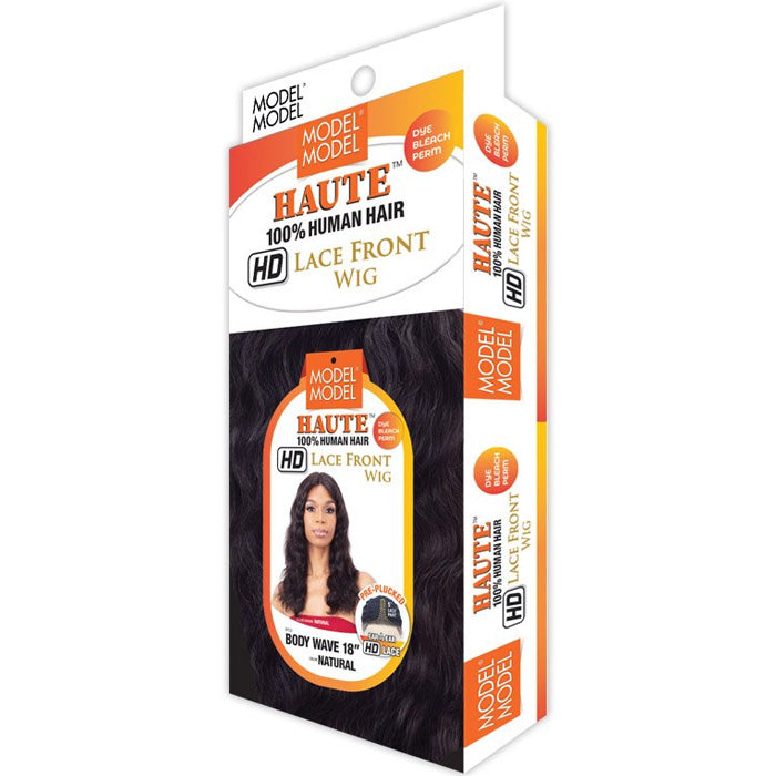 Model Model Haute 100% Virgin Human Hair HD Lace Front Wig - BODY WAVE 18 Model Model