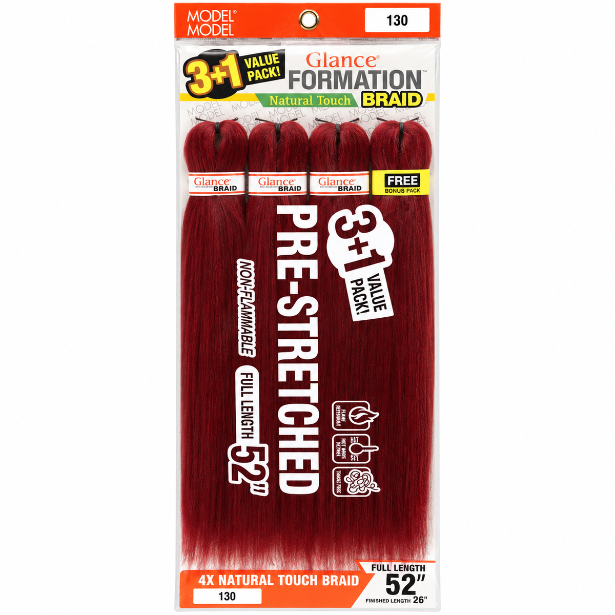 Model Model Glance Formation 130 4X 52 inch full package