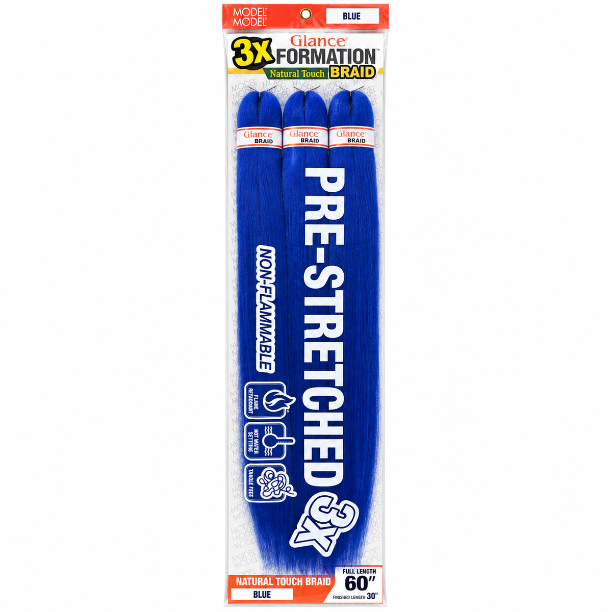 Model Model Glance Formation Blue 3X 60 inch full package