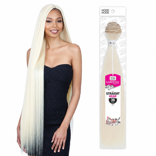 Model Model Gardenia MasterMix Straight Weave manufacturer model beside full retail package