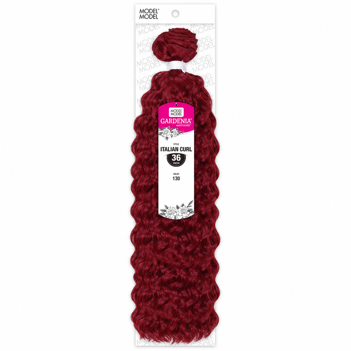 Model Model Gardenia Italian Curl 36-inch full retail package in color 130