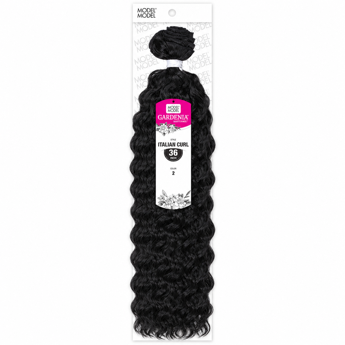 Model Model Gardenia Italian Curl 36-inch full retail package in color 2