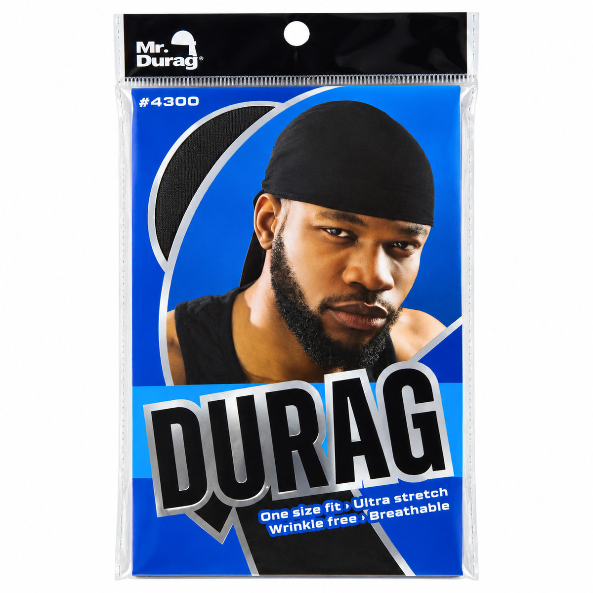 Mr. Durag Solid Durag #4300 Black clean product image