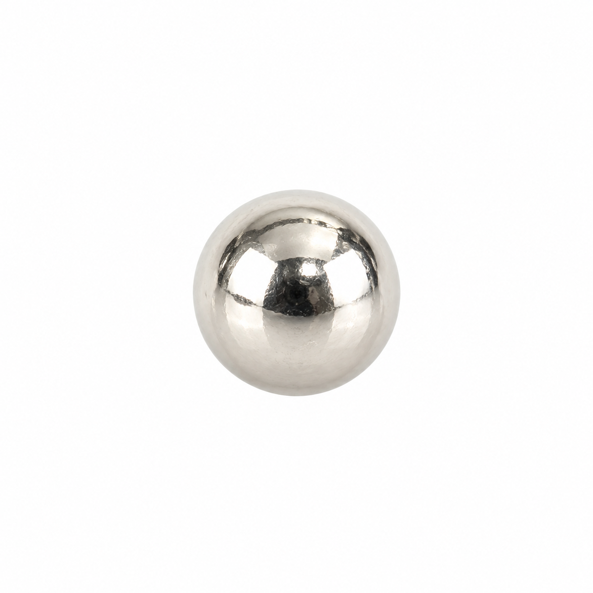 Joy Jewelry NB03 silver polished ball nose stud