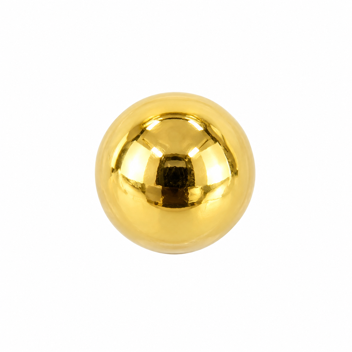 Joy Jewelry NB04 gold tone polished ball nose stud