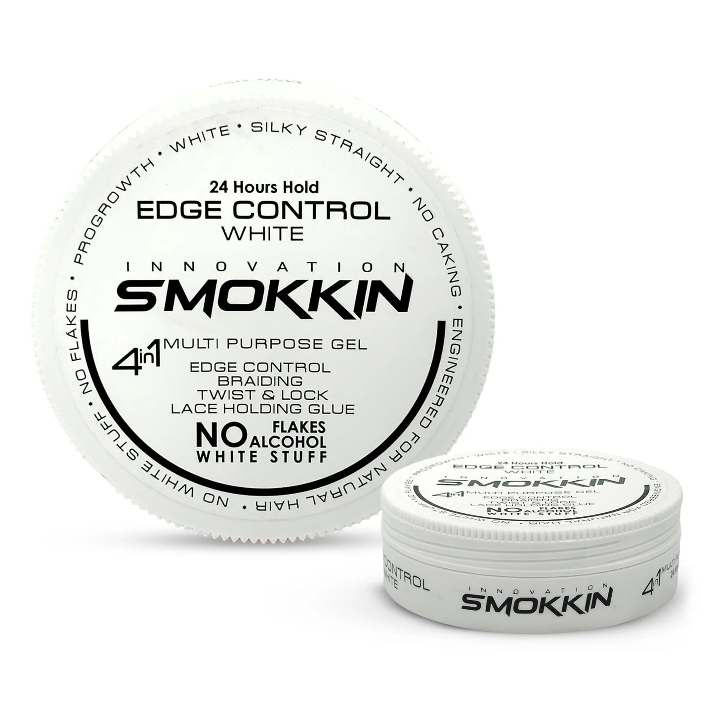 Strong Hold Hair Gel with Argan Oil, Edge Control, Braiding