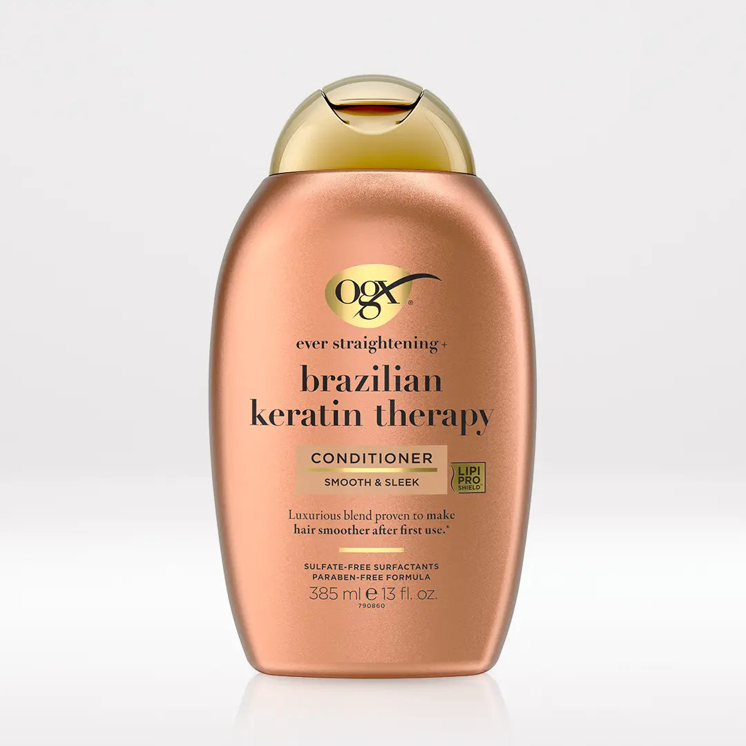 OGX Ever Straightening + Brazilian Keratin Therapy Conditioner 13 fl oz