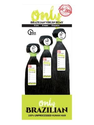 ONLY BRZ MULTI STRAIGHT BRAZILIAN VIRGIN REMY 100% UNPROCESSED HUMAN HAIR