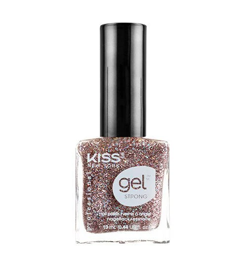 KISS New York Gel Strong Nail Polish, High-Gloss Salon Shine Long-Wear Liquid Lacquer - KNP KISS NEW YORK PROFESSIONAL