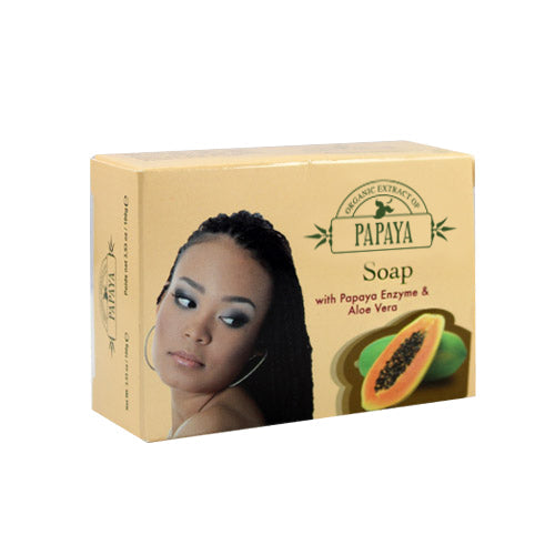 Organic Extract of Papaya Soap 80 g official supplier packaging image