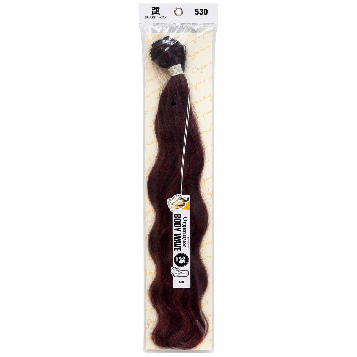 Organique Body Wave 36-inch full package in color 530