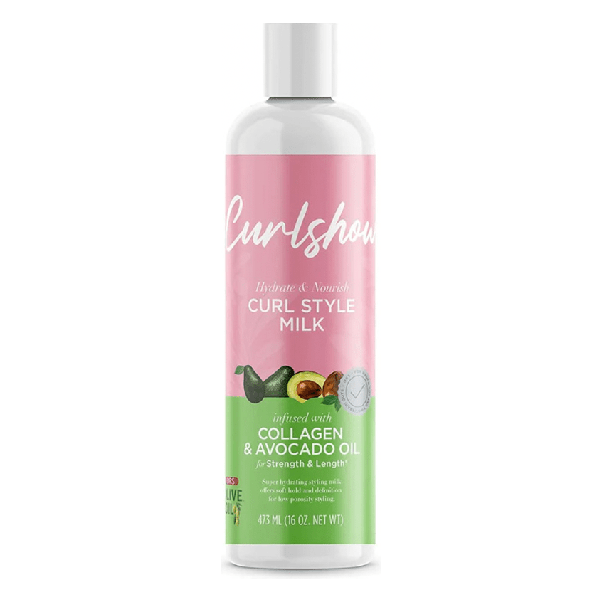 ORS Curlshow Nourish & Hydrate - Curl Style Milk - Infused with Avocado Oil & Callagen | 16oz - Beauty Exchange Beauty Supply