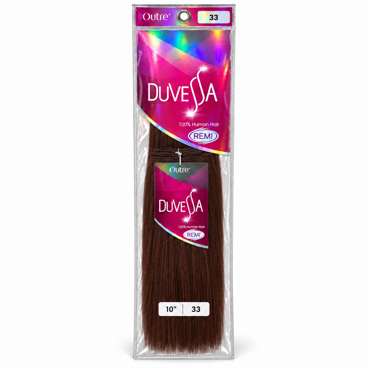 Outre Duvessa Remi human hair in package, color 33, 10 inches