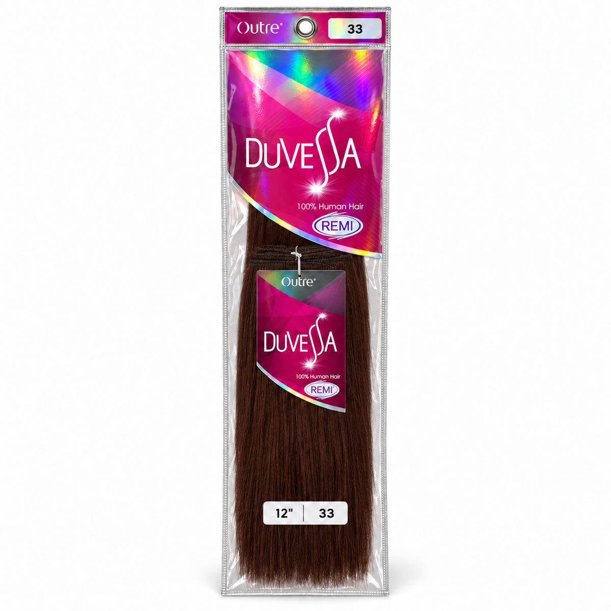 Outre Duvessa Remi human hair in package, color 33, 12 inches