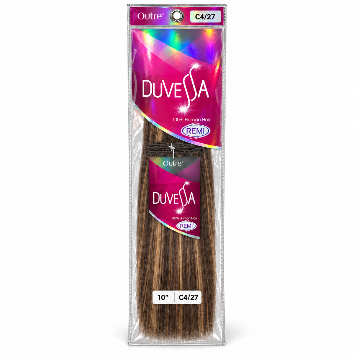 Outre Duvessa Remi human hair in package, color C4/27, 10 inches