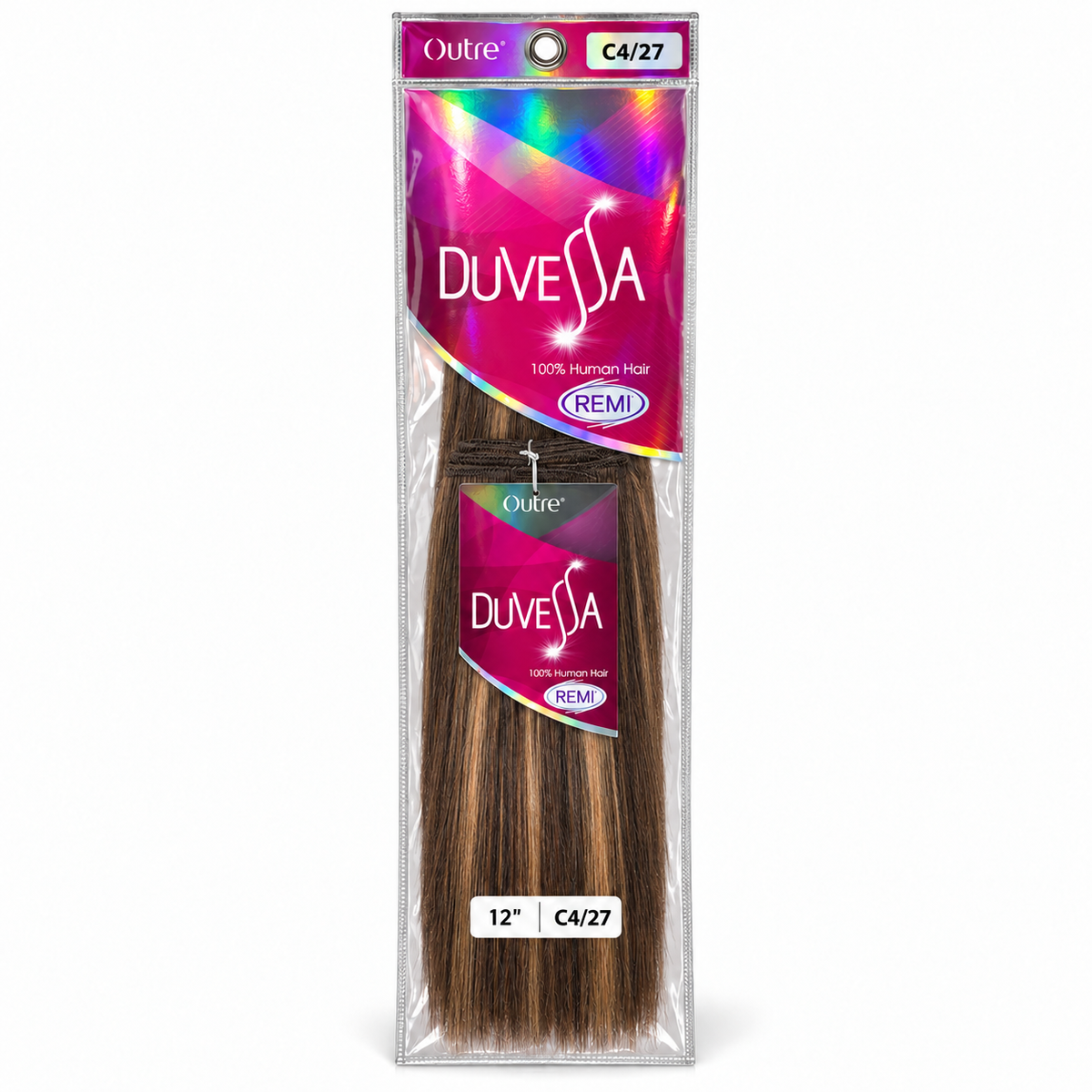 Outre Duvessa Remi human hair in package, color C4/27, 12 inches