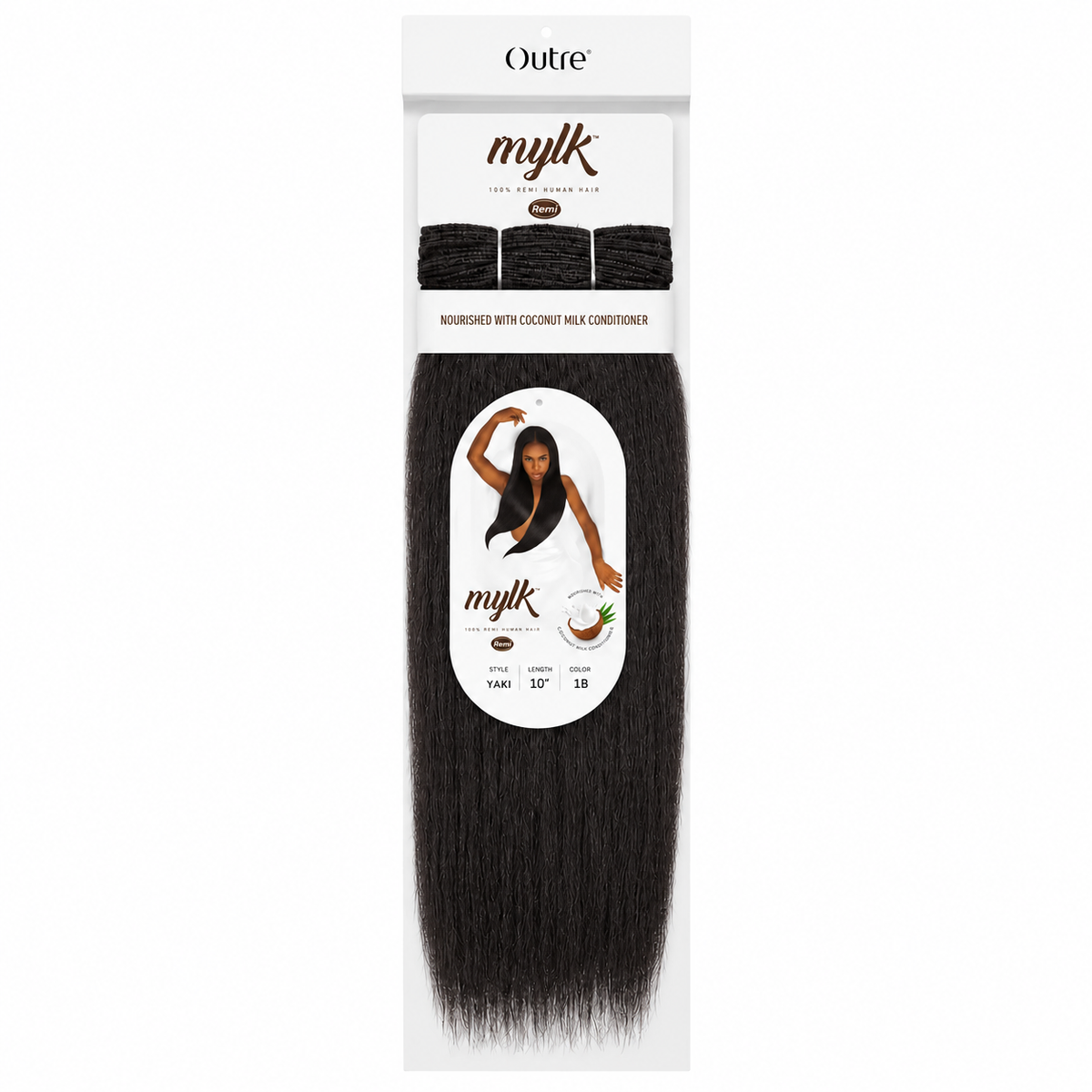 Outre Mylk Remi Yaki 10 inch color 1B - full retail package