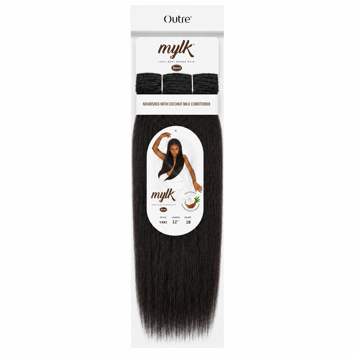 Outre Mylk Remi Yaki 12 inch color 1B - full retail package