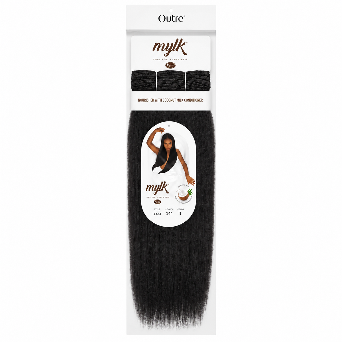 Outre Mylk Remi Yaki 14 inch color 1 - full retail package