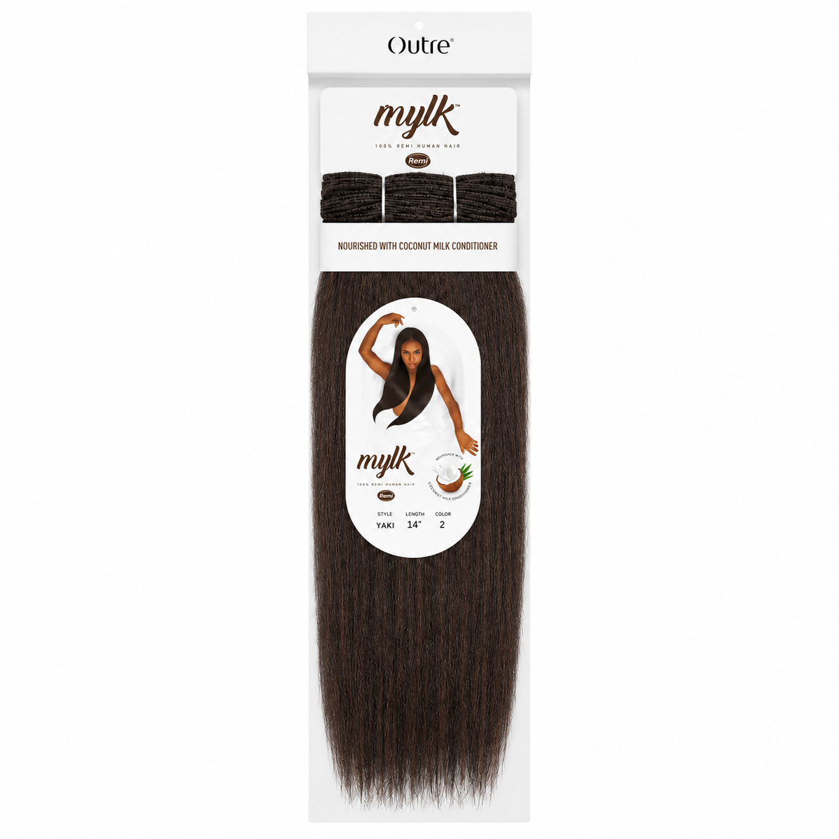 Outre Mylk Remi Yaki 14 inch color 2 - full retail package