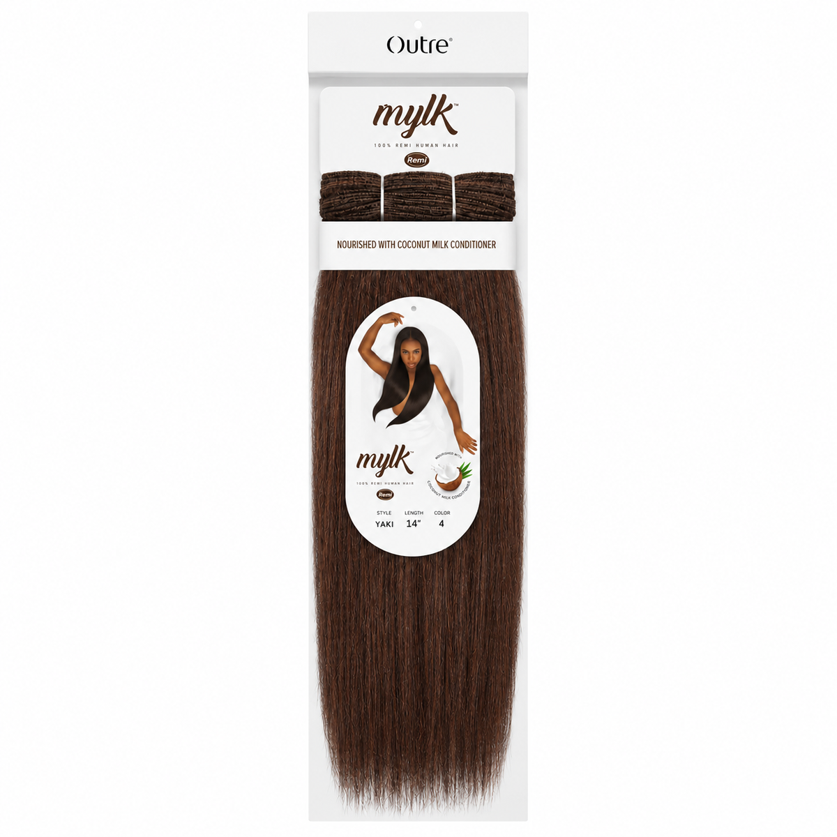 Outre Mylk Remi Yaki 14 inch color 4 - full retail package